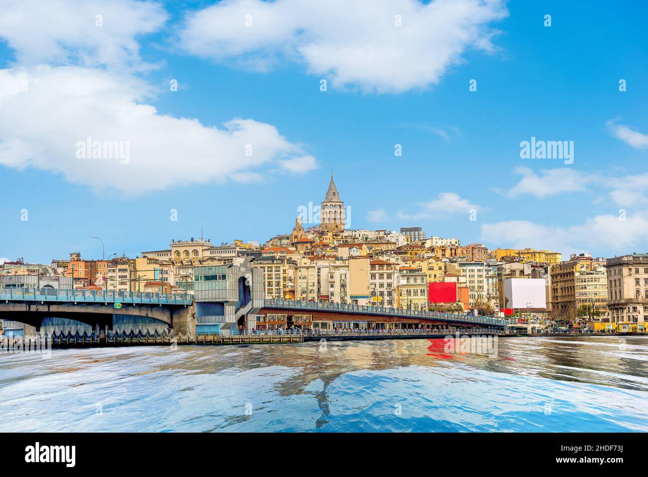 istanbul, galata-Turm, istanbuls, galata-Türme Stockfoto