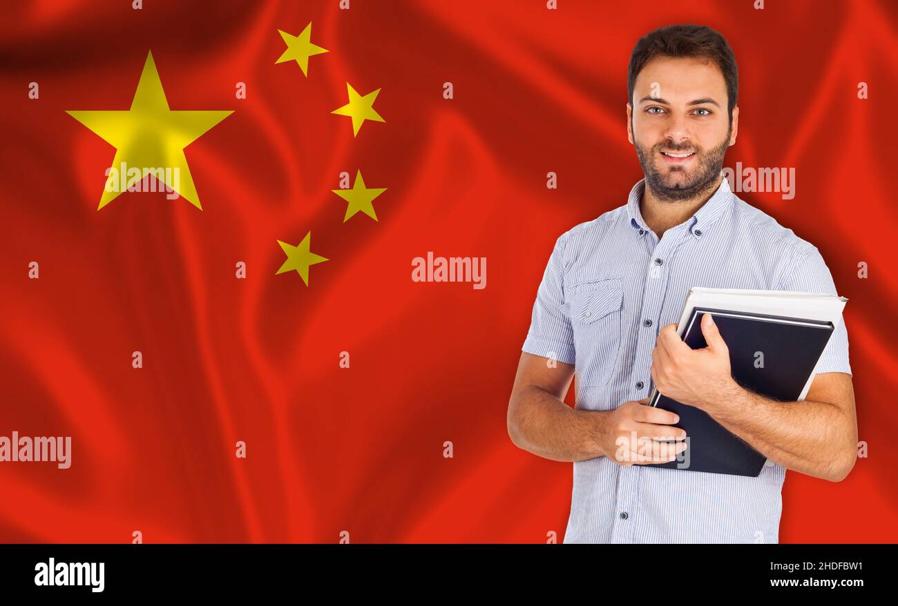 china, Student, Sprachkurs, Chinas, Studenten, Studenten, Studenten, Sprachkurse Stockfoto