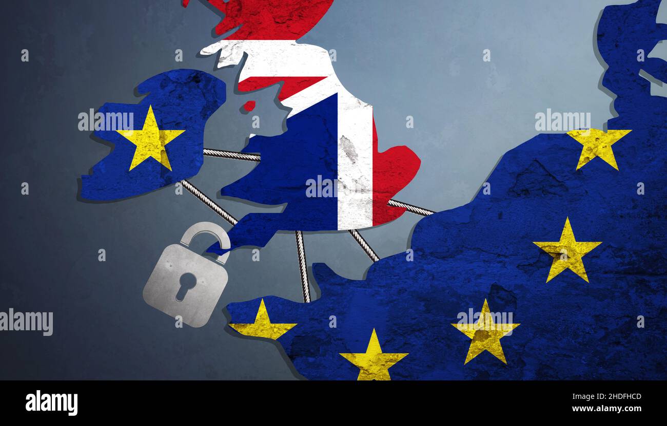 vereinigtes Königreich, brexit, vereinigte Königreiche Stockfoto