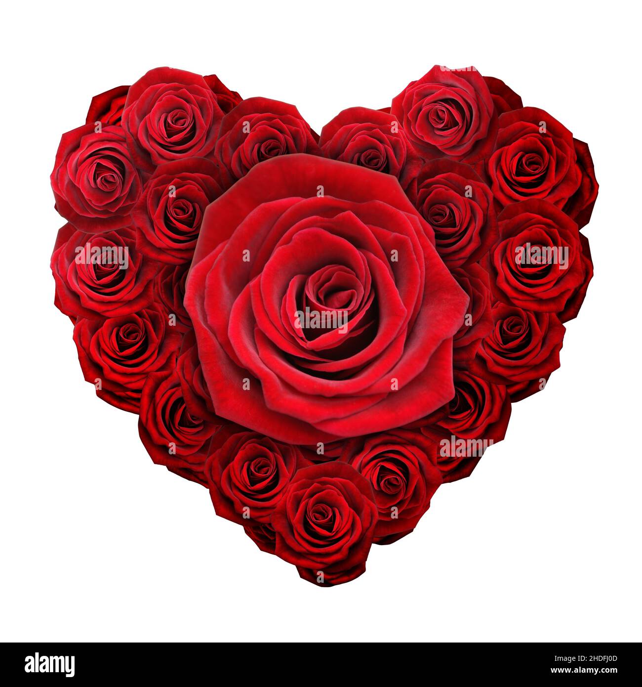 Liebe, Herz, Rosen, Liebe, Herzen, Rose Stockfoto