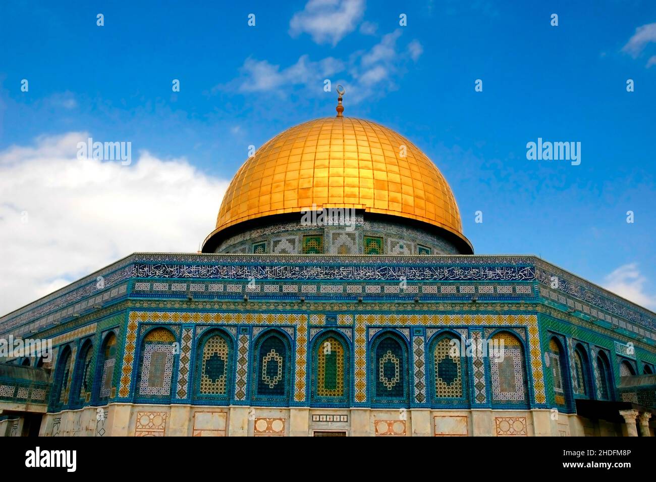 Die Kuppel des Felsens, Jerusalem, Israel Stockfoto