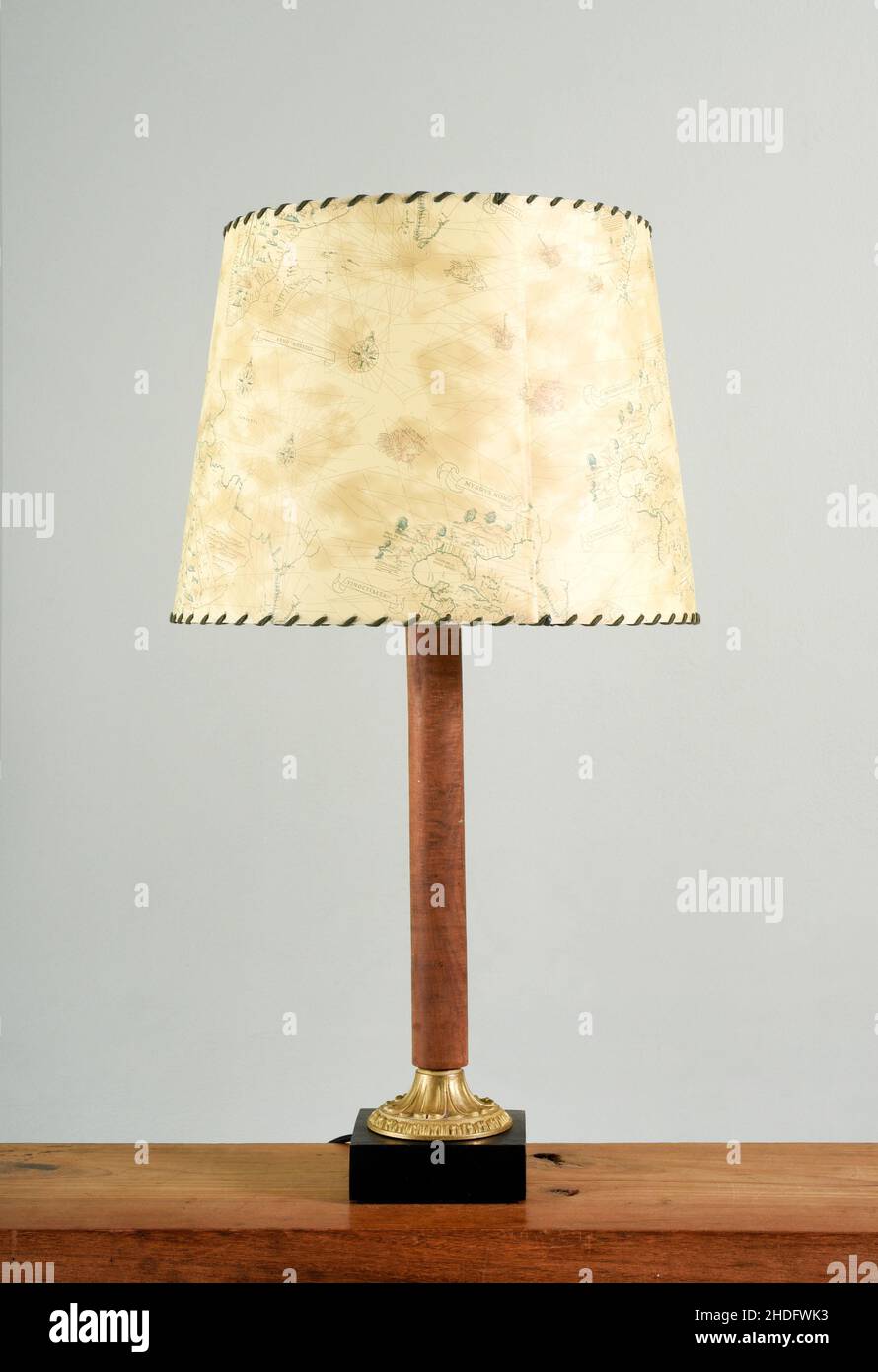 Lampenschirm, Tischlampe, Lampenschirme, Tischlampen Stockfoto