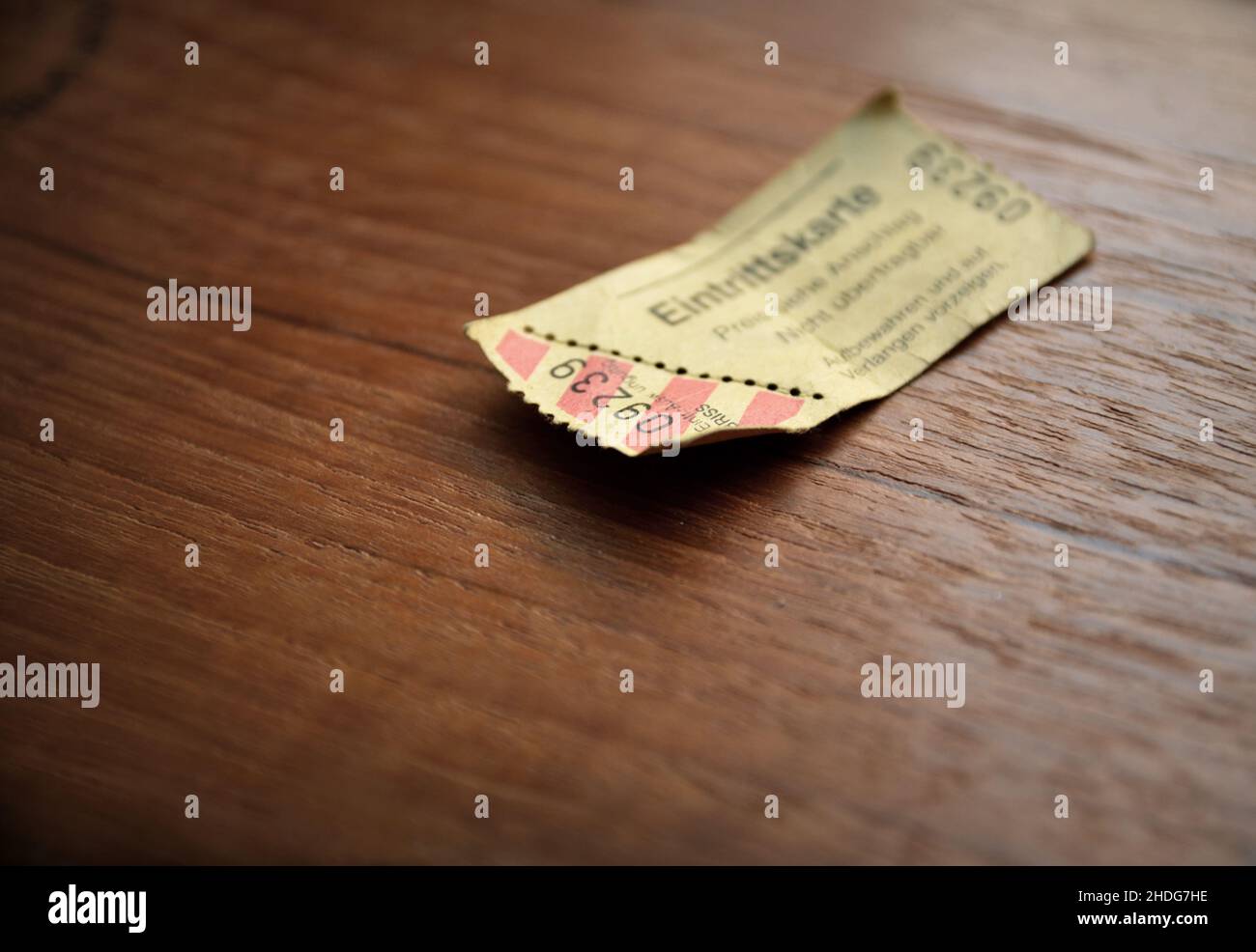 Ticket, Tickets Stockfoto