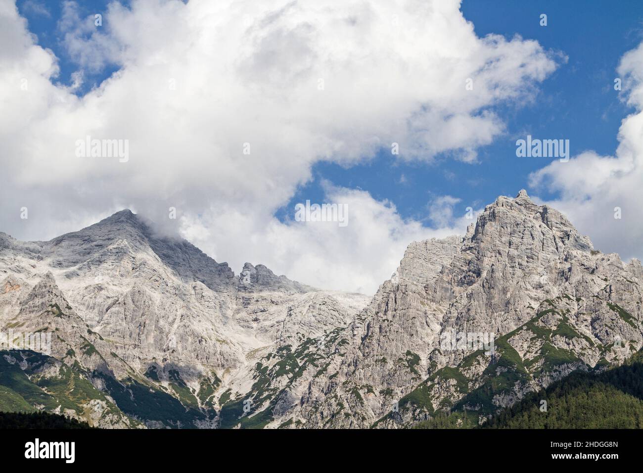 loferer steinberge, loferer Steinberge Stockfoto