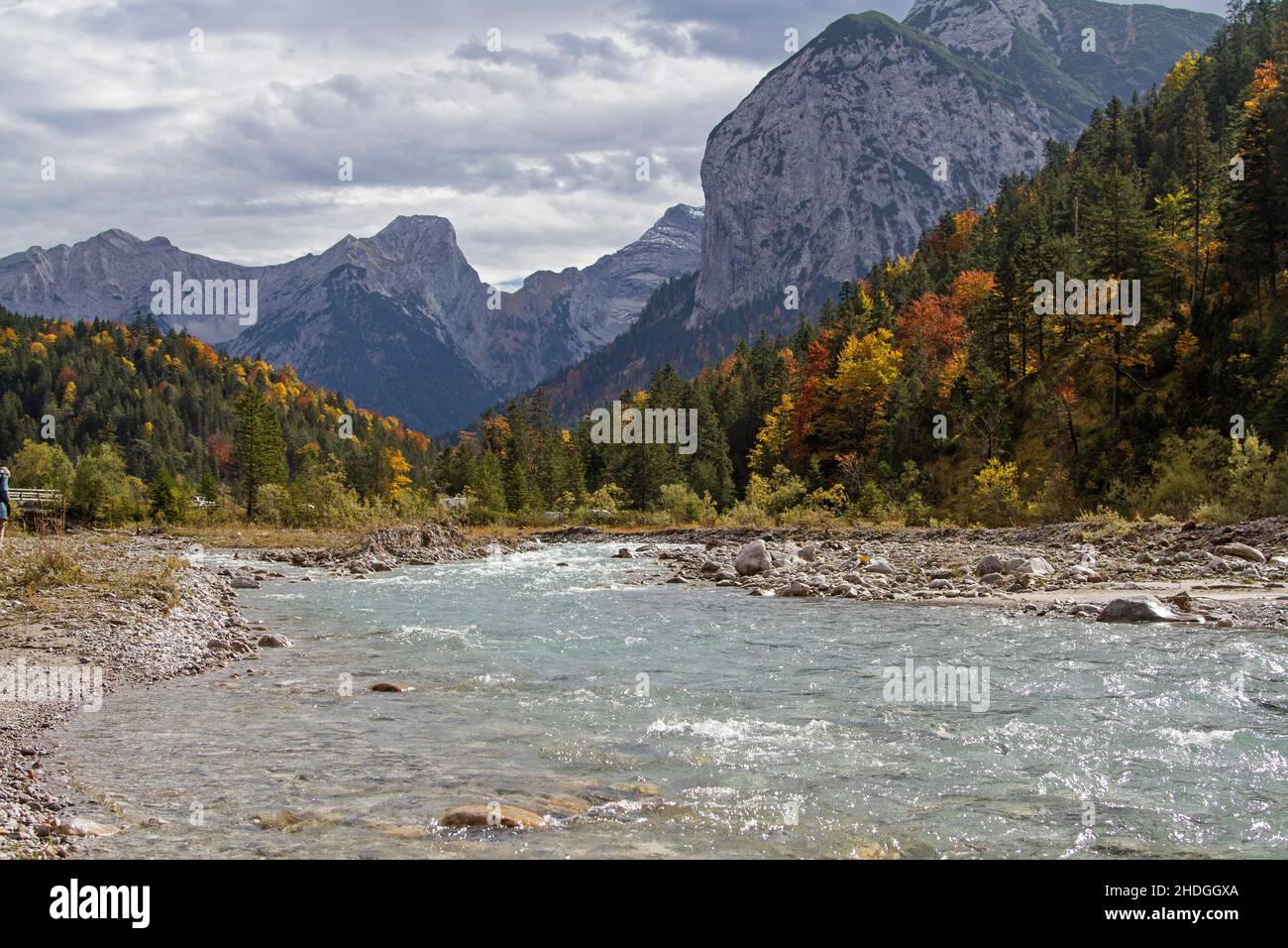 tirol, rißbach, tirols, rißbachs Stockfoto