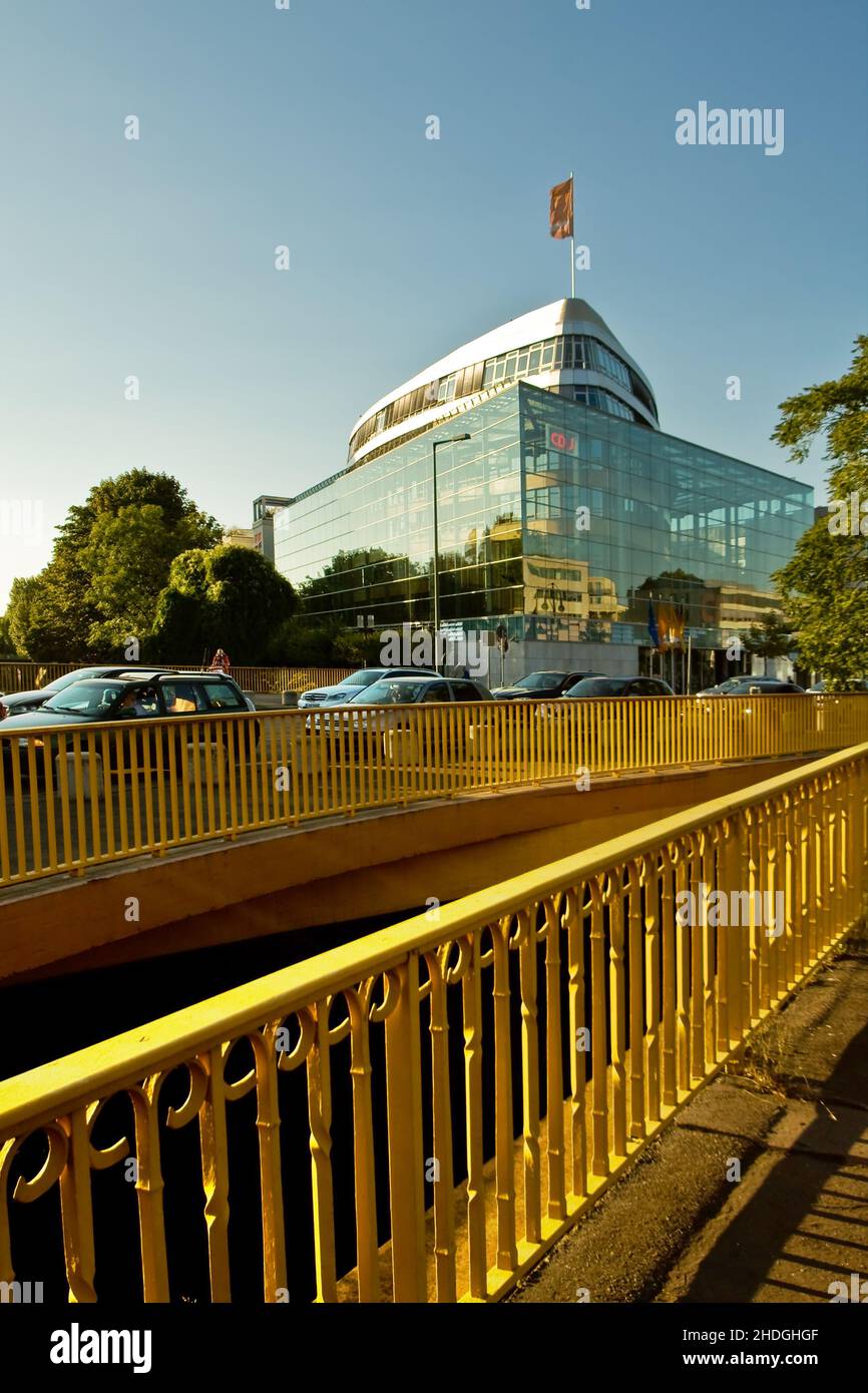 berlin, cdu, konrad-adenauer-haus Stockfoto