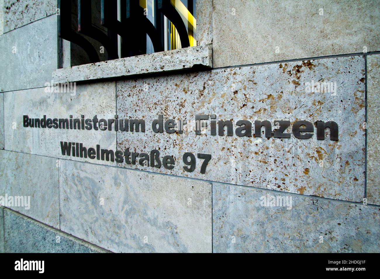 finanzministerium, Bundesfinanzministerium, Schatzkammer, Bundesfinanzministerium Stockfoto