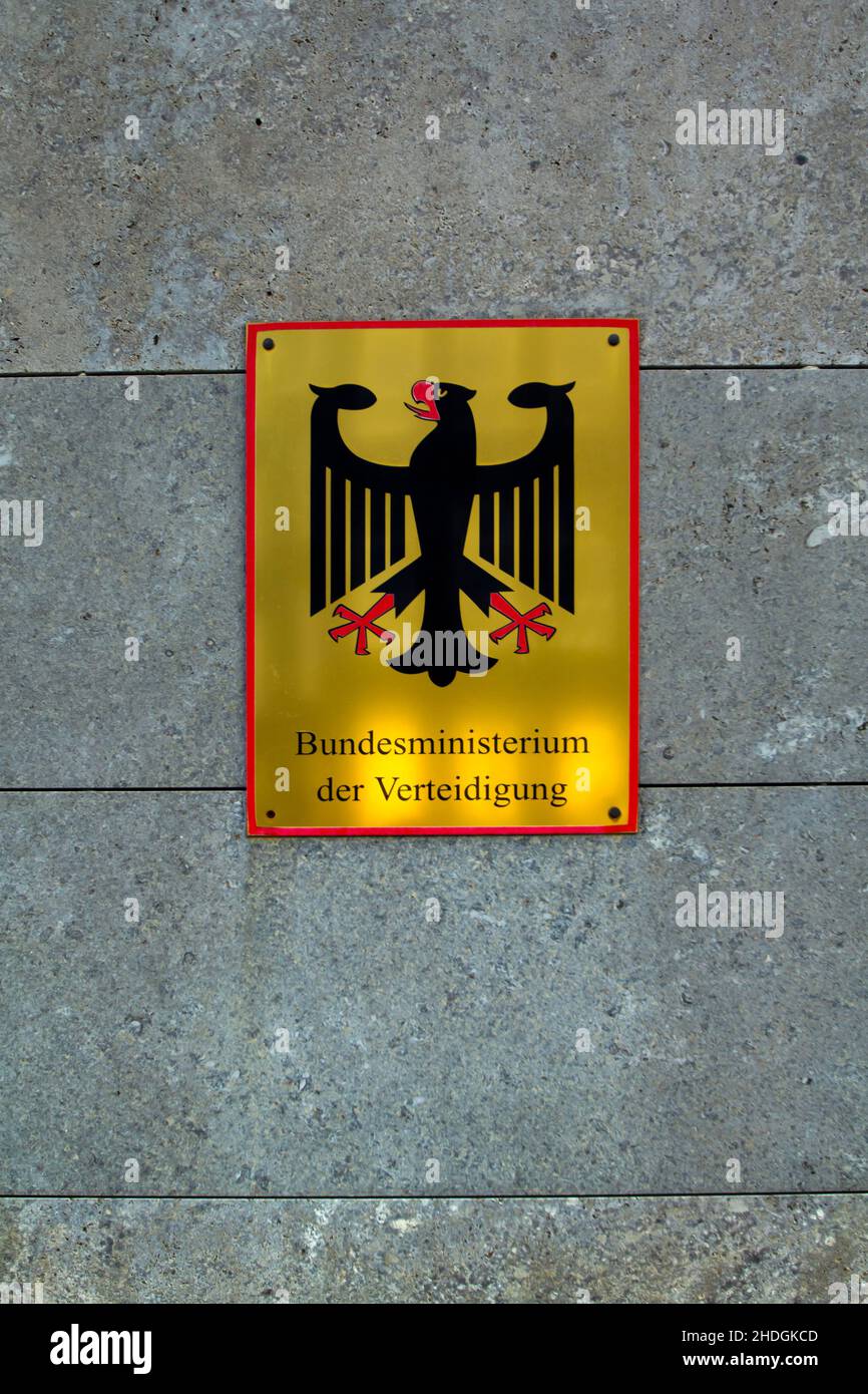 deutschland, Bundesadler, bundesministerium, deutschland, Bundesadler, bundesministerien Stockfoto