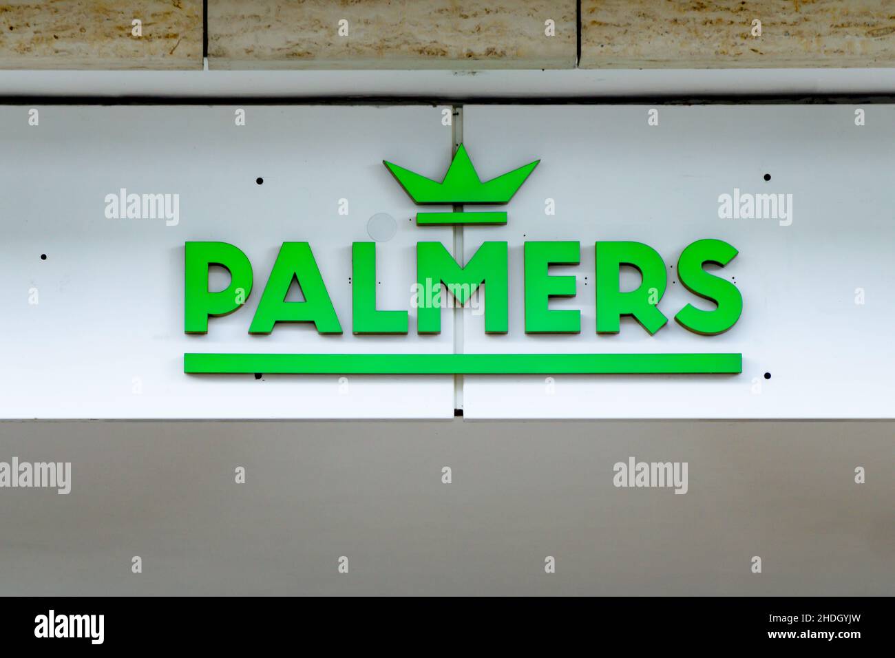 palmers Stockfoto