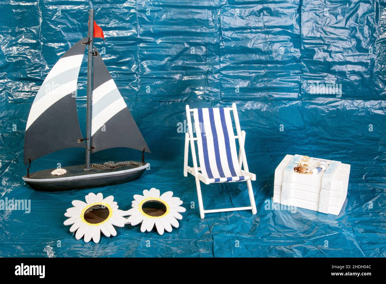 Segeln, Urlaub, Sommerurlaub, Urlaub, Urlaub, Sommerferien Stockfoto