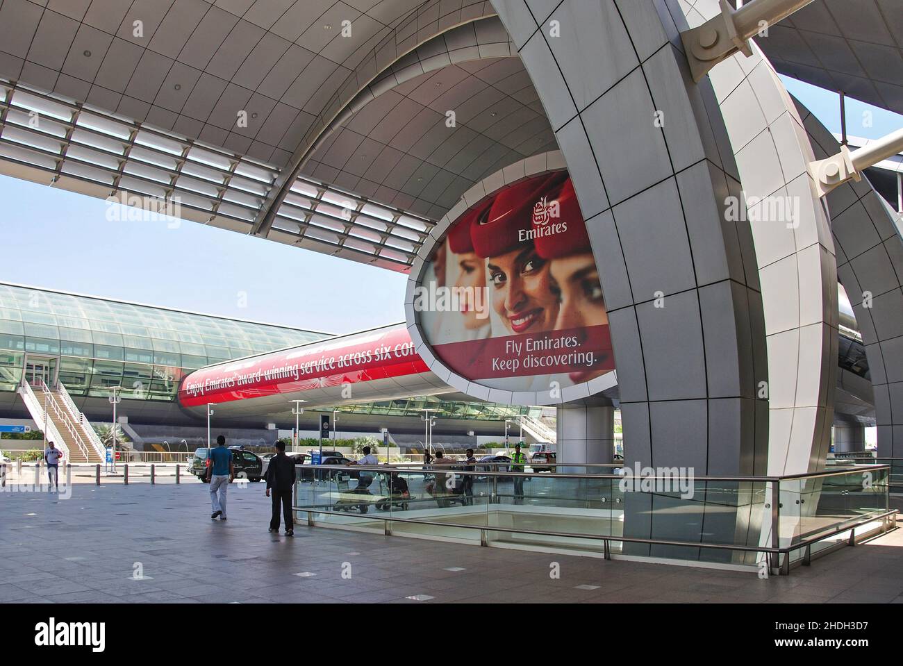 Emirates Terminal 3, Flughafen Dubai, Al Garhoud, Dubai, Vereinigte Arabische Emirate Stockfoto