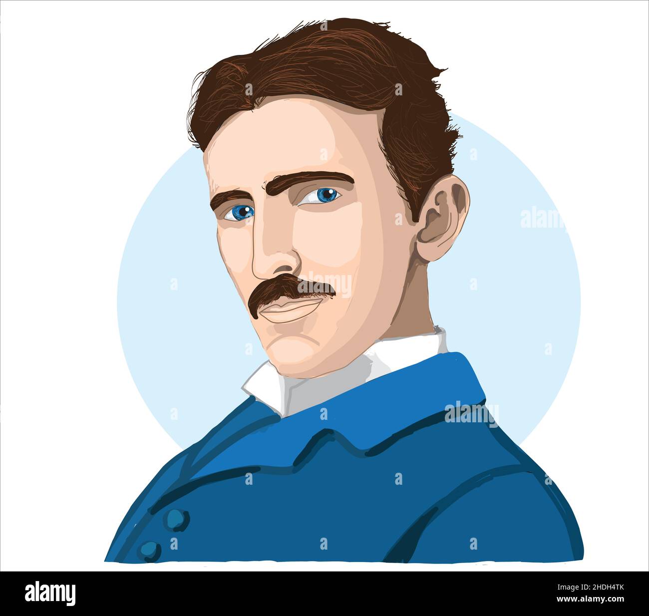Alles gute zum geburtstag nikola tesla Stock-Vektorgrafiken kaufen - Alamy