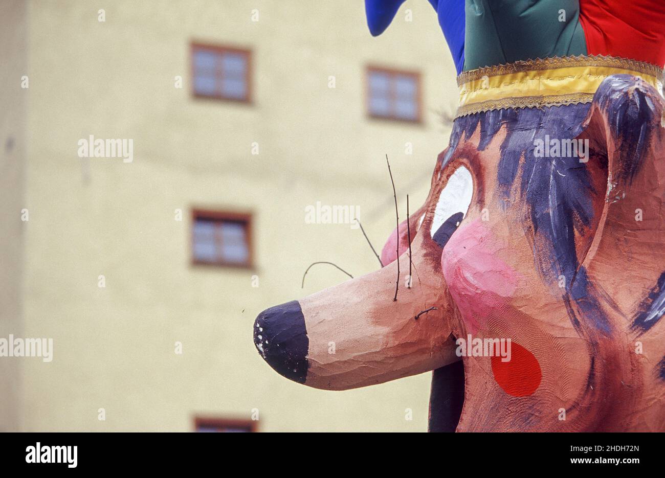 Humor, Maske, Karneval, kasper, Karnevalsparade, Humor, praktischer Witz, Masken, Karneval, kaspers, Karnevalsumzüge Stockfoto