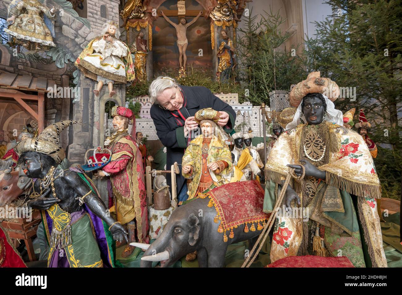 heilige drei Könige, weihnachtstradition, Epiphanien, weihnachtstraditionen Stockfoto