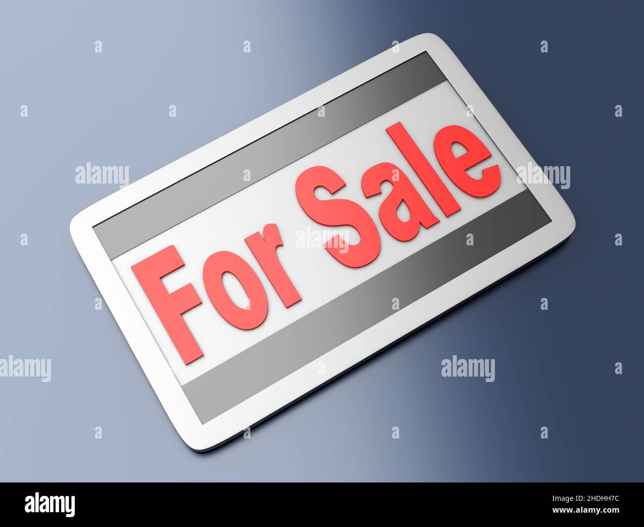 Zum Verkauf, zum Verkauf Stockfoto