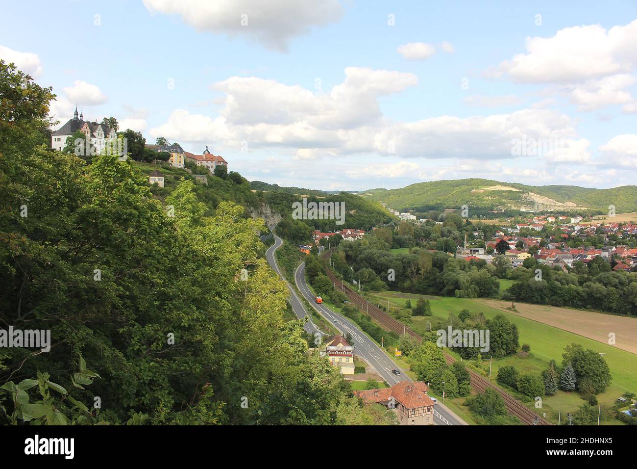 Schloss dornburg, dornburg camburg, schloss dornburg Stockfoto