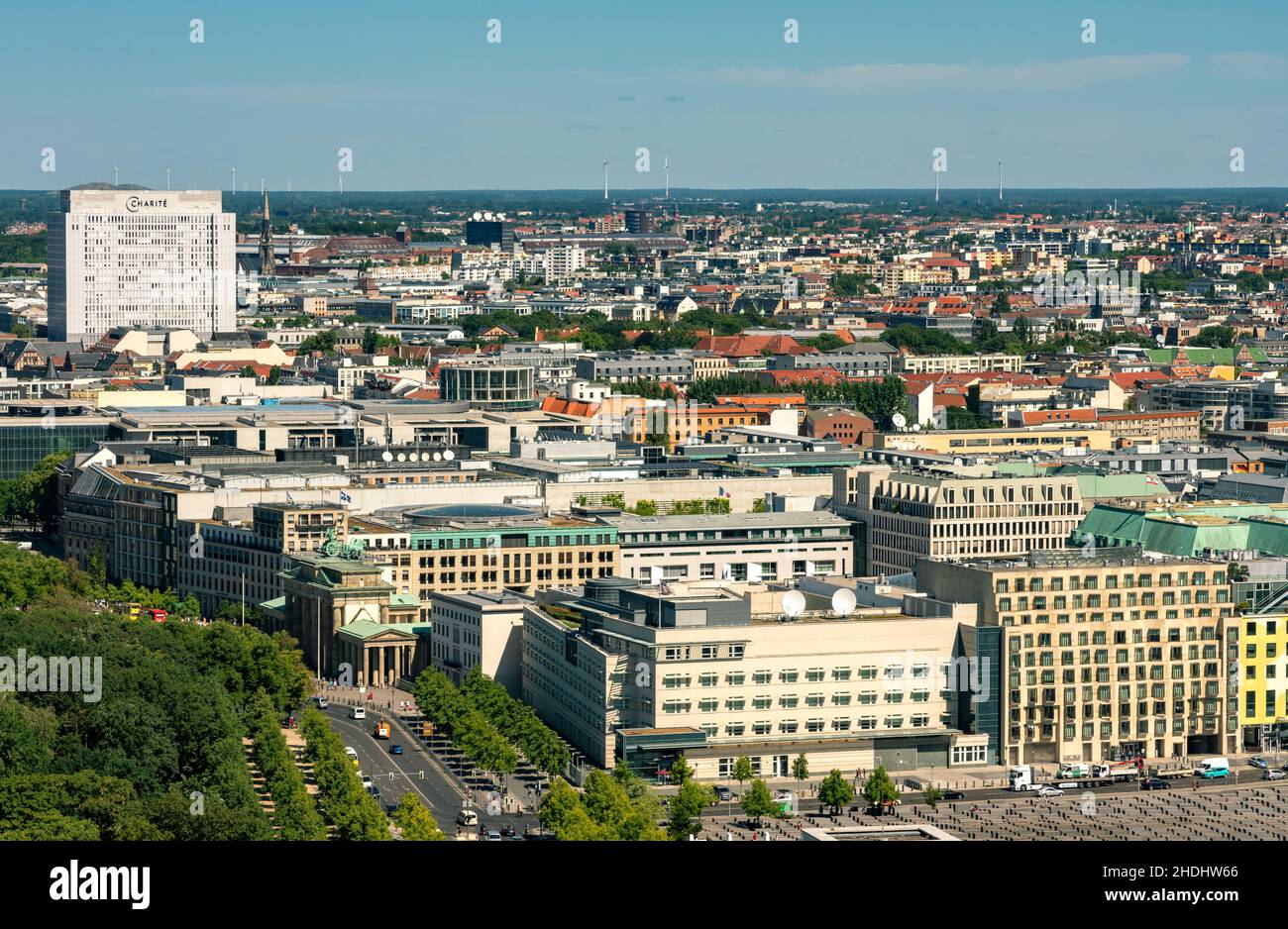 Stadtblick, berlin, Stadtblick Stockfoto