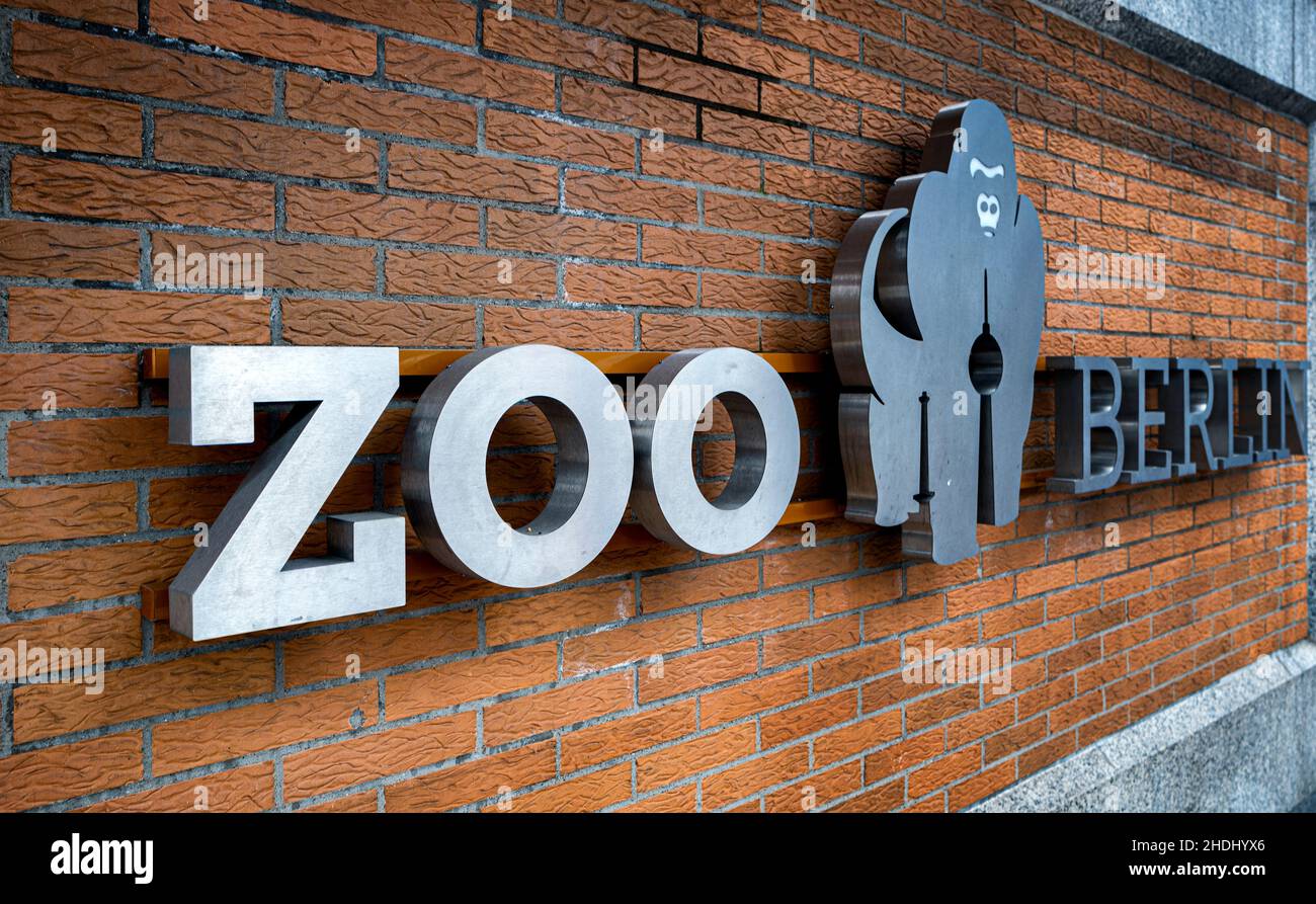 berlin, Zoo, Zoos Stockfoto