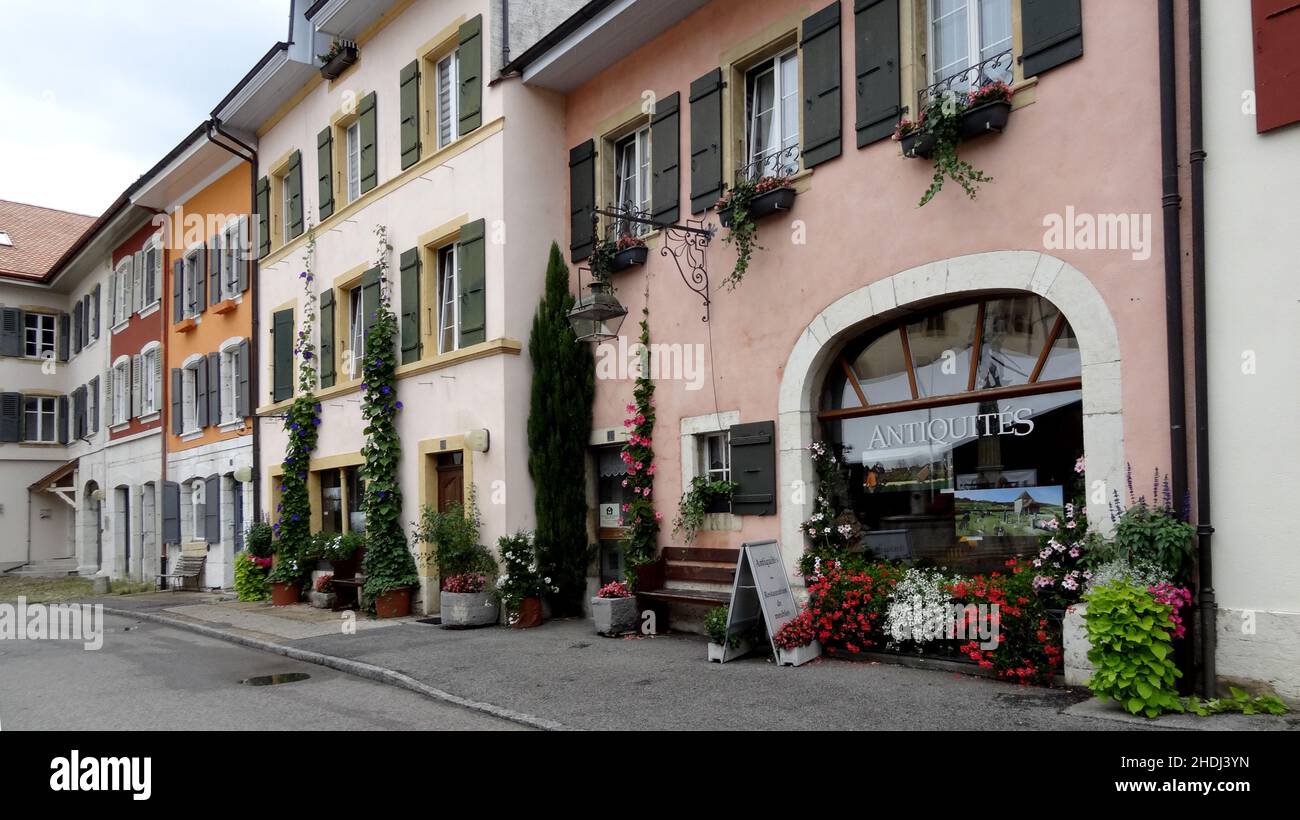 schweiz, le landeron, schweiz Stockfoto