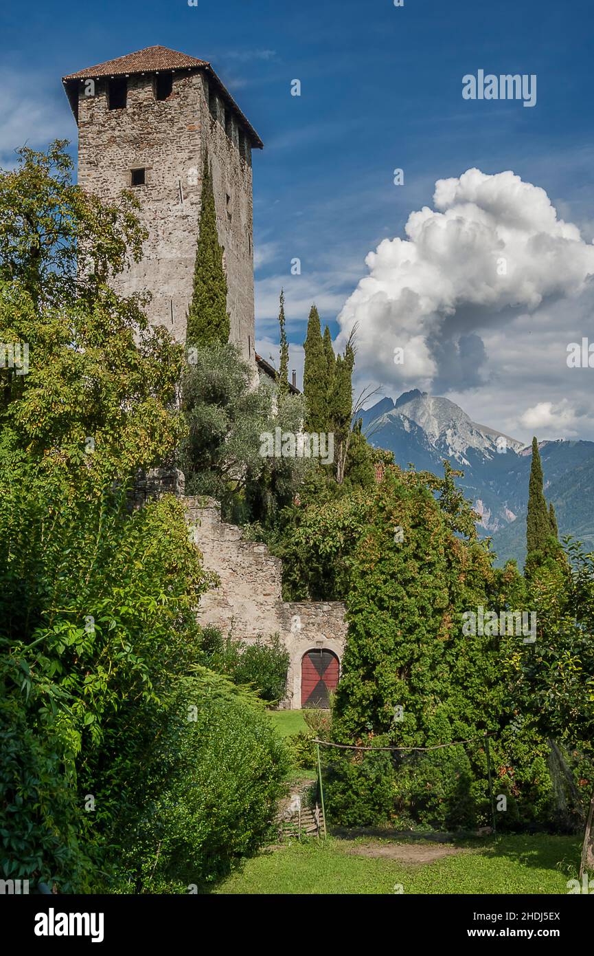 südtirol, Schloss Lebenberg, Südtirol Stockfoto