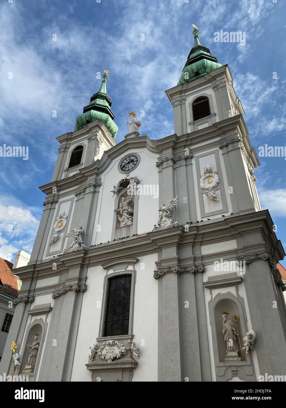 maria hilft der Kirche Stockfoto