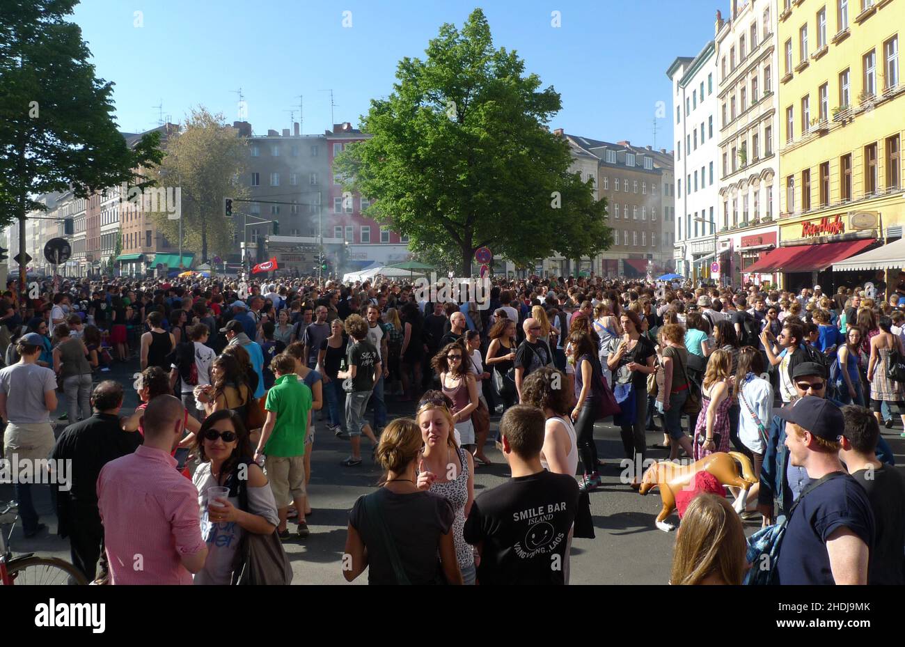 berlin, Straßenfest, 1st. Mai, Straßenfeste, 1st. Mai, Mai 1 Stockfoto