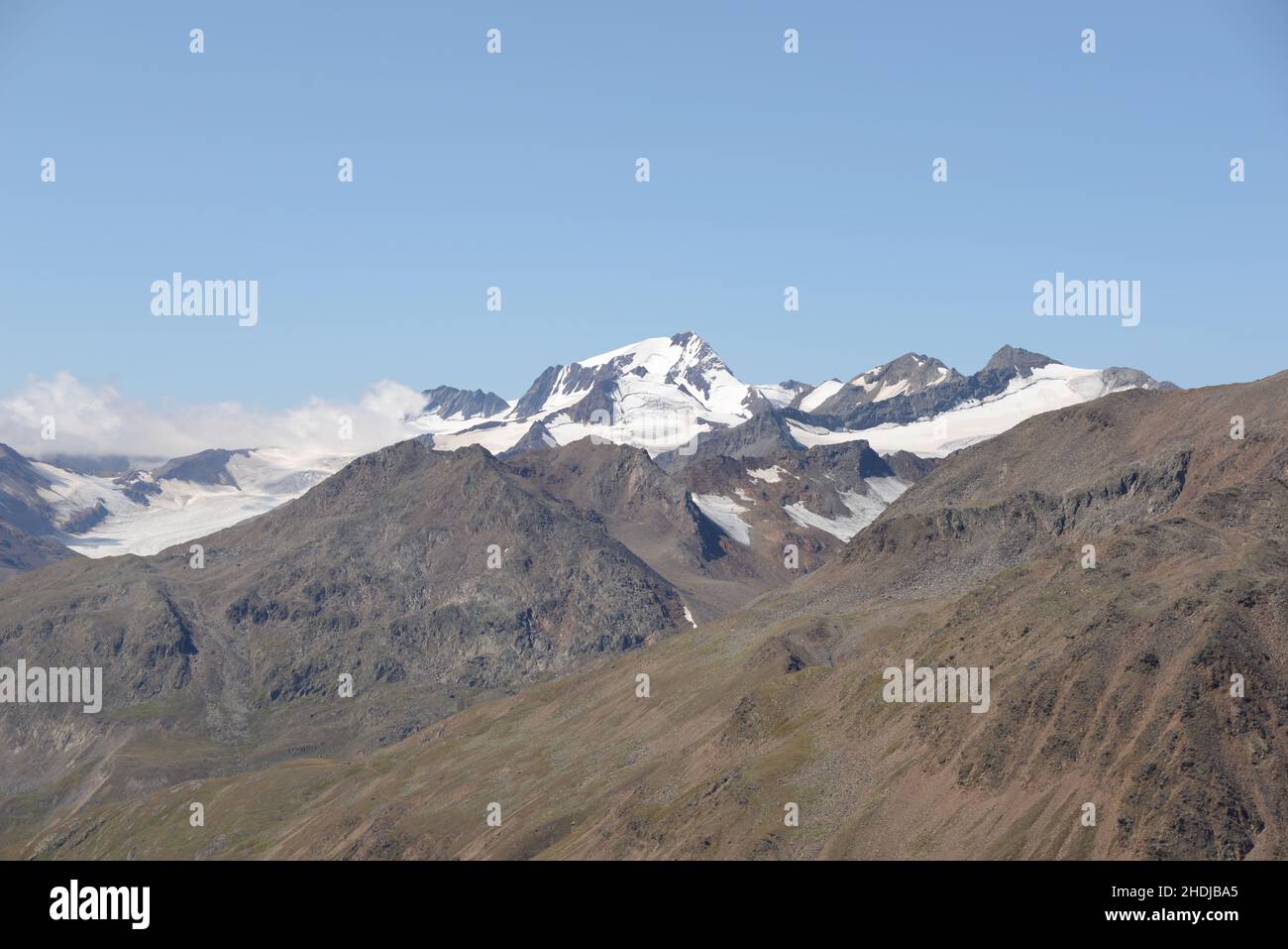 Ötztal alpen, weiße Kugel Stockfoto