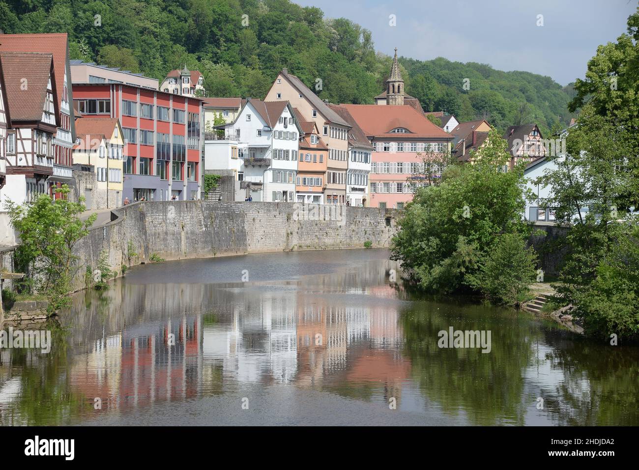 Herd, schwäbisch Hall, Herde, schwäbisch Hallen Stockfoto
