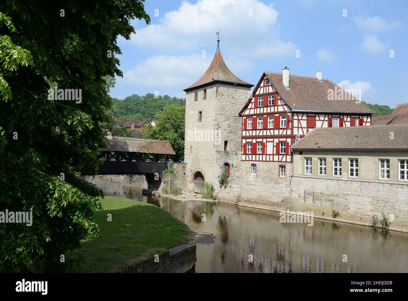 schwäbisch Hall, schwäbisch Halls Stockfoto