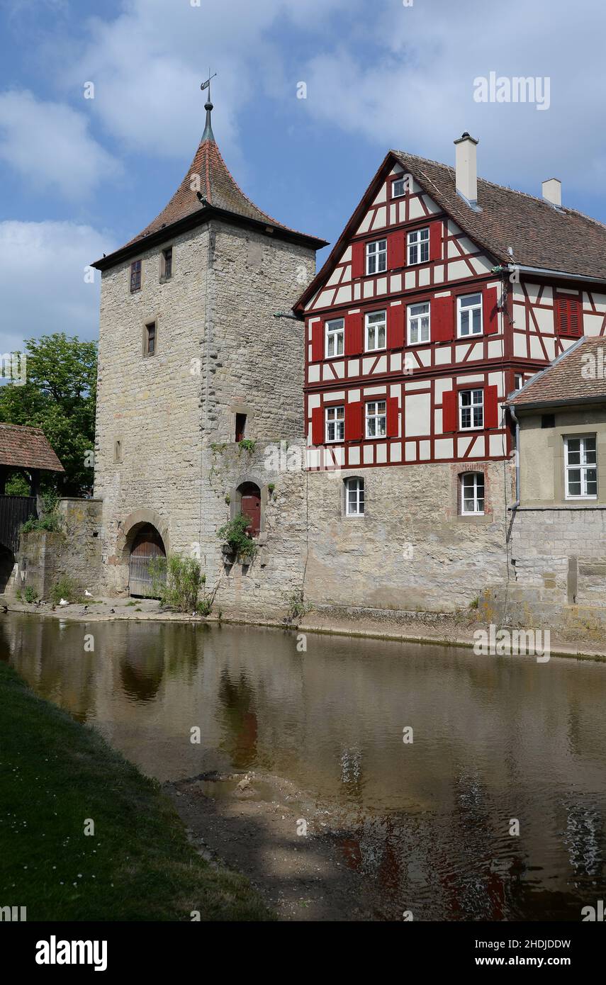schwäbisch Hall, schwäbisch Halls Stockfoto