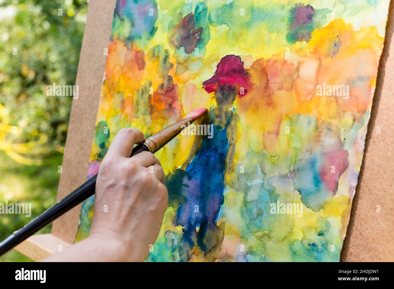 Malerei, Kunst, Hausmaler, Zeichnung, Kunst, Hausmaler Stockfoto