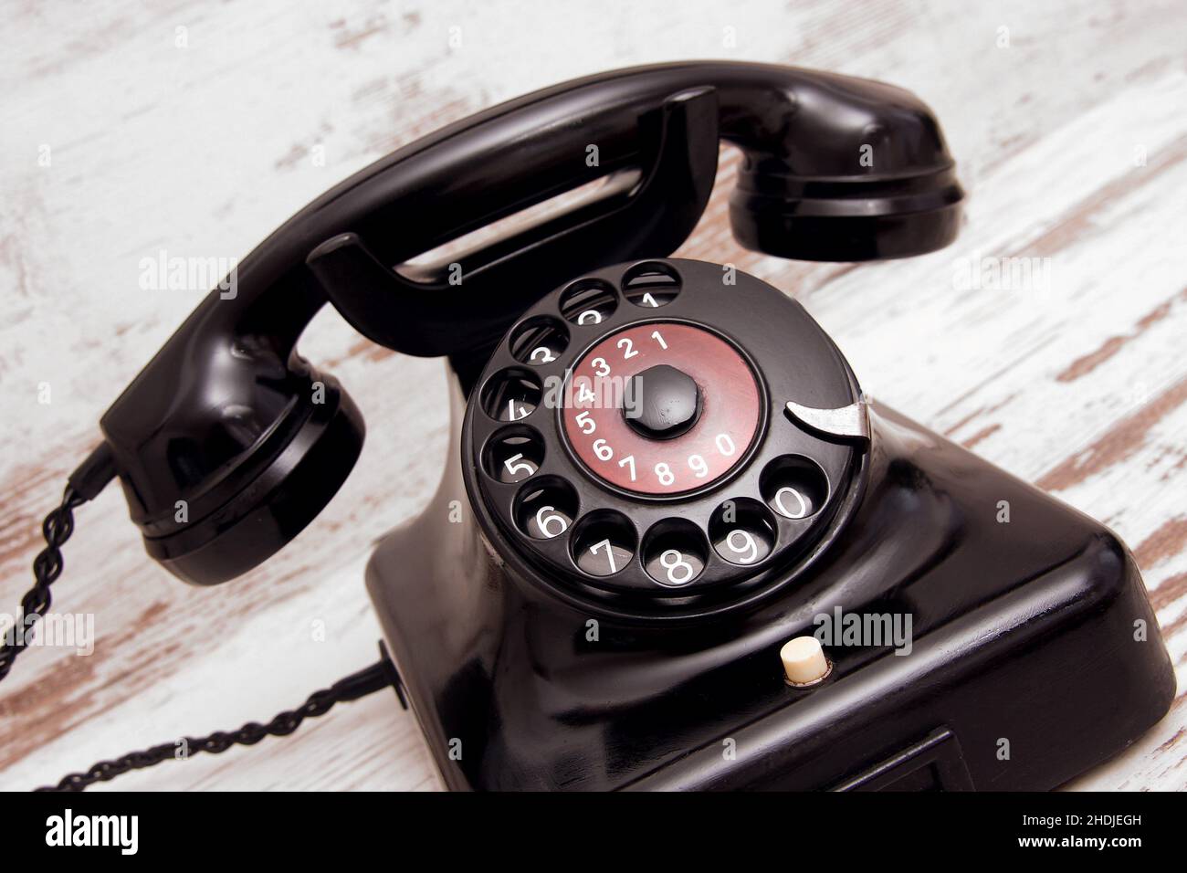 Telefon, historische Technik, Telefon, Telefone, Telefone Stockfoto