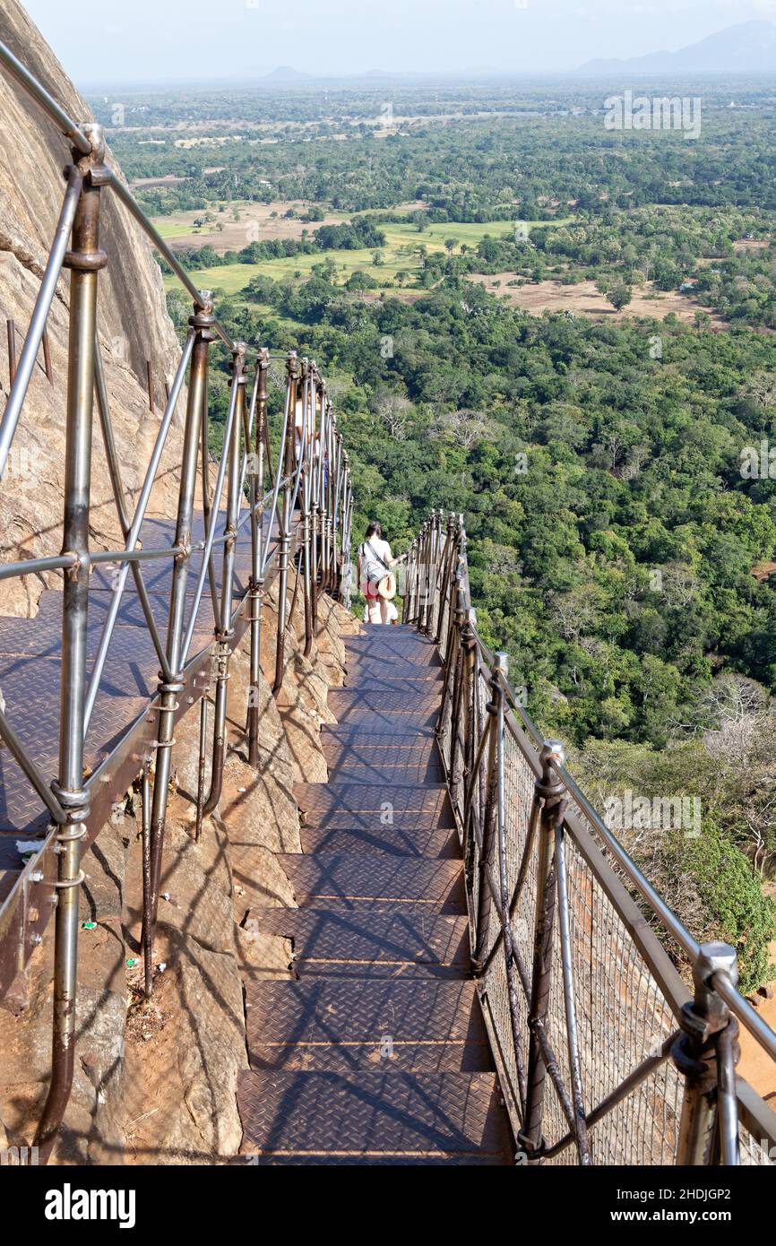Treppen, Löwenstein, Treppe Stockfoto