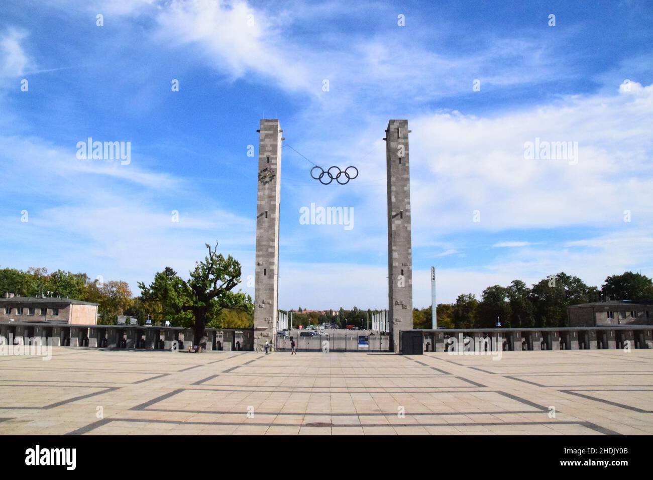 Olympiastadion, Berlin Stockfoto Olympiastadion, Berlin Stockfoto