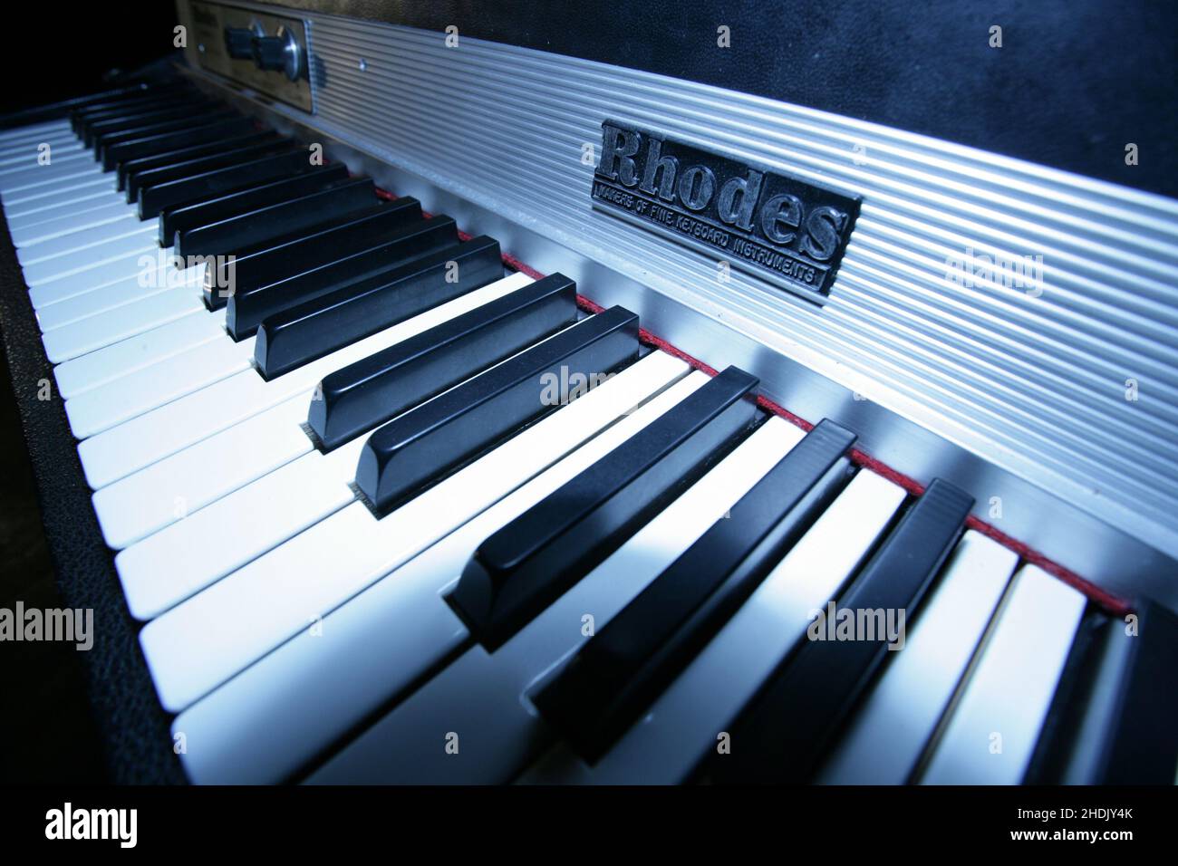 Rhodes Hammond Keyboard Stockfoto