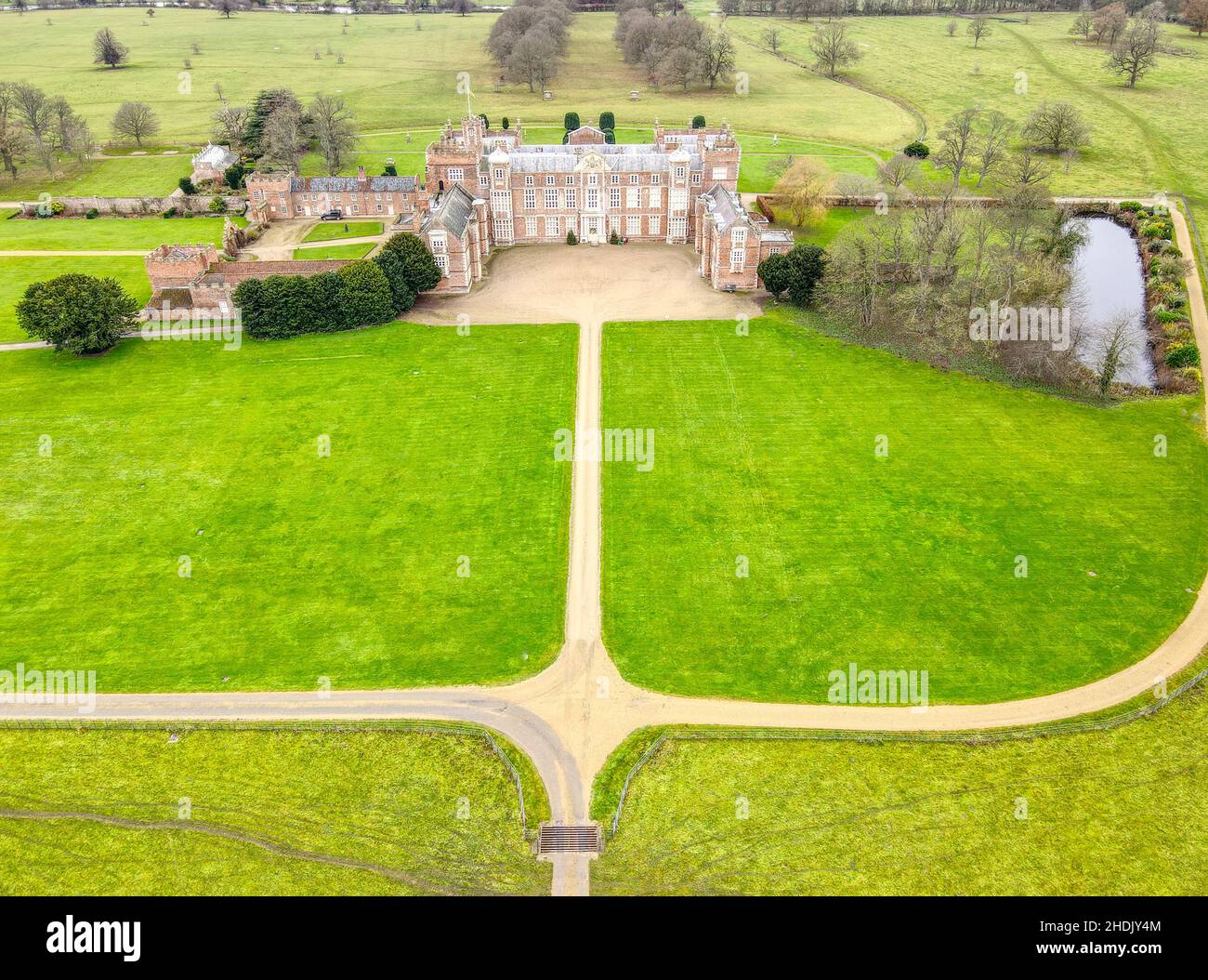 Burton Constable Hall Stockfoto