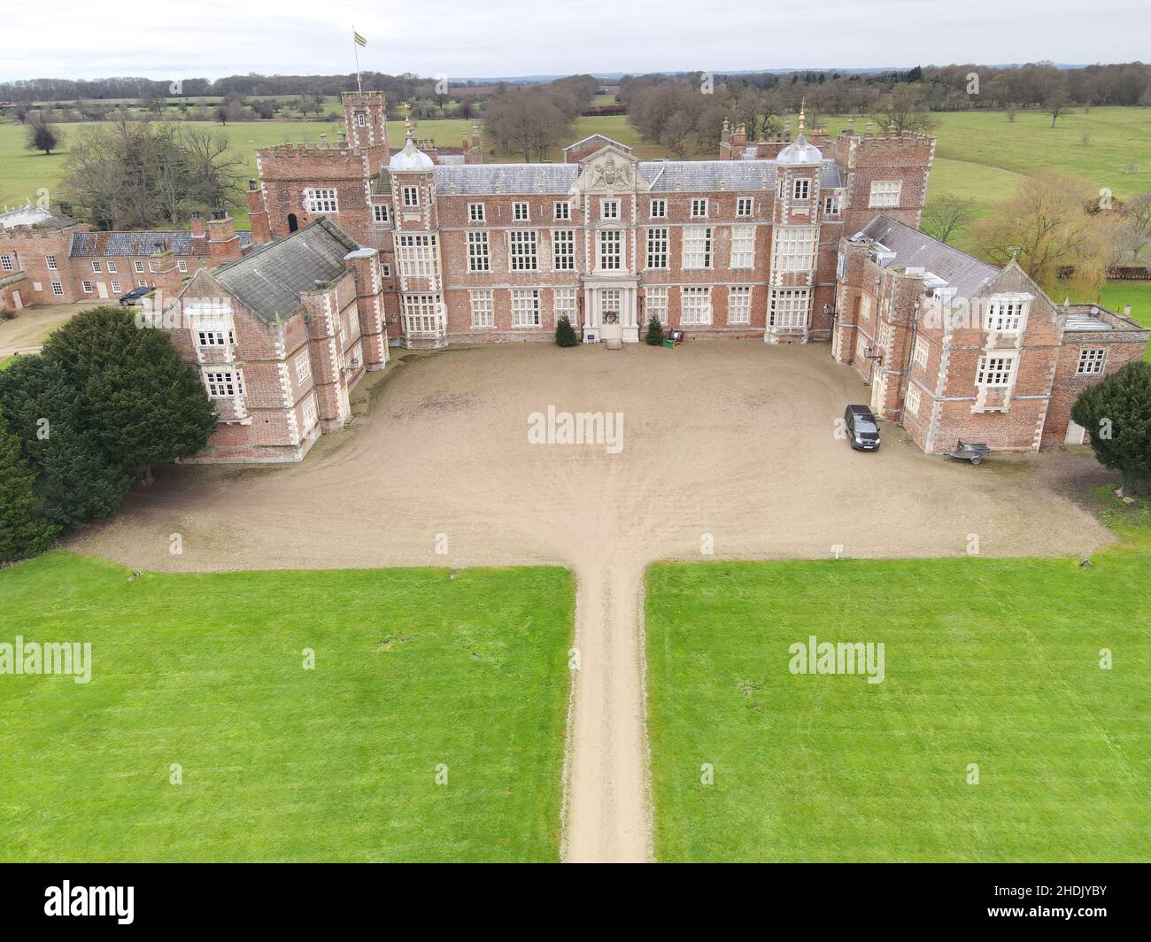 Burton Constable Hall Stockfoto