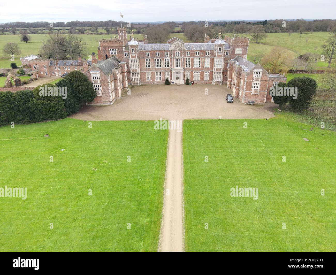 Burton Constable Hall Stockfoto