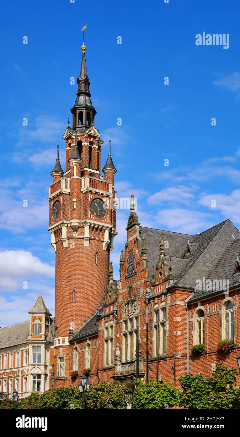 Rathaus, dahme, Rathaus Stockfoto