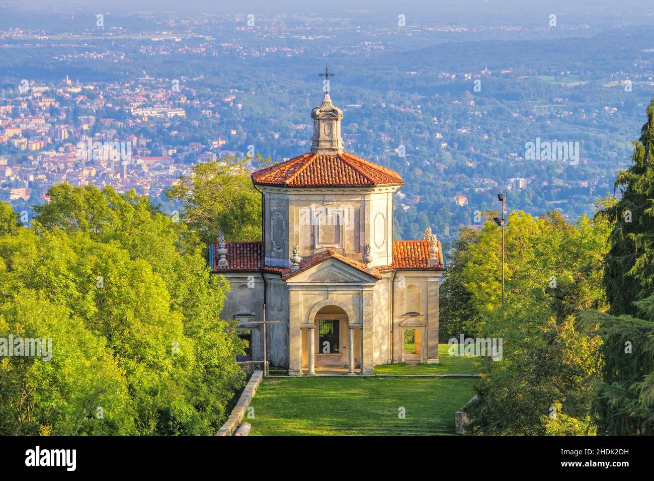 Kapelle, Sacro monte di varese, Kapellen Stockfoto