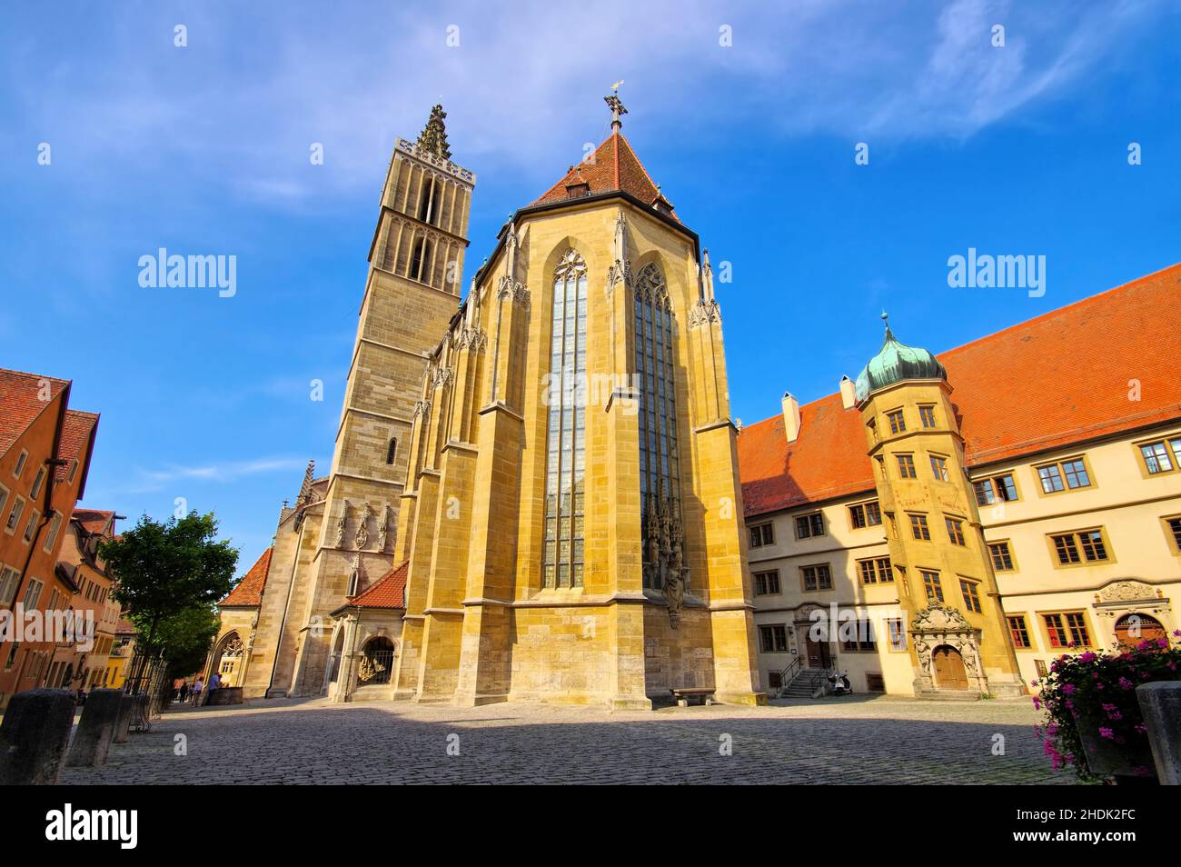 Stadtkirche, heiliger jakob, Kirchen, heiliger jakobus Stockfoto