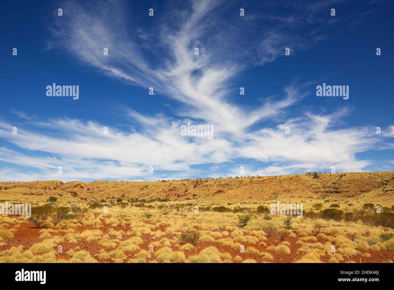 Steppe, australien, karijini-Nationalpark, Steppen, australien Stockfoto