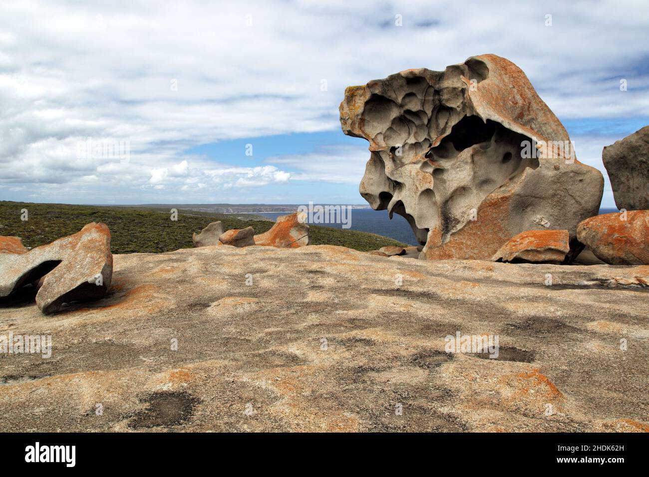 bemerkenswerte Felsen Stockfoto