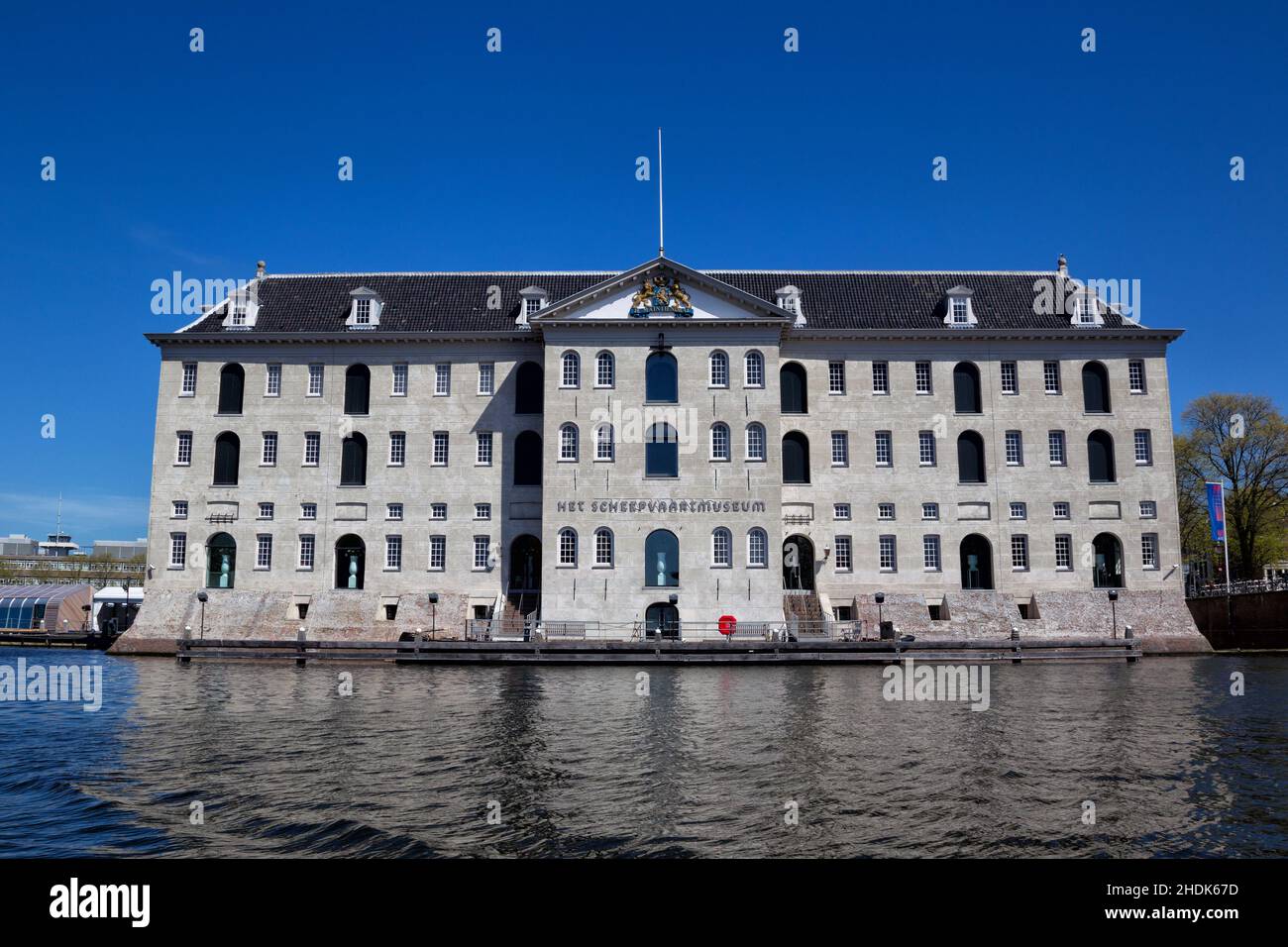 schiffahrtsmuseum, het scheepvaartmuseum, schiffahrtsmuseums Stockfoto