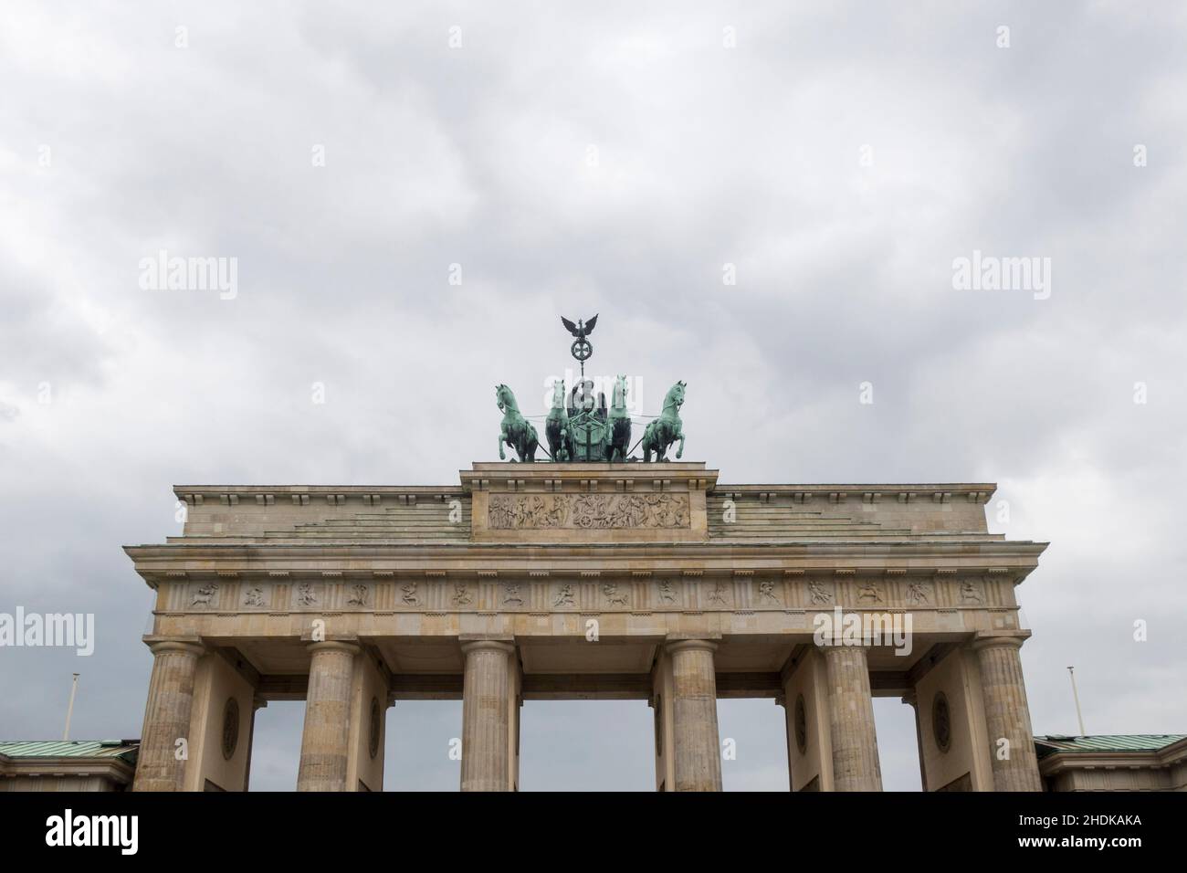 brandenburger Tor, Quadriga-Statue, brandenburger Tor, Quadriga-Statuen