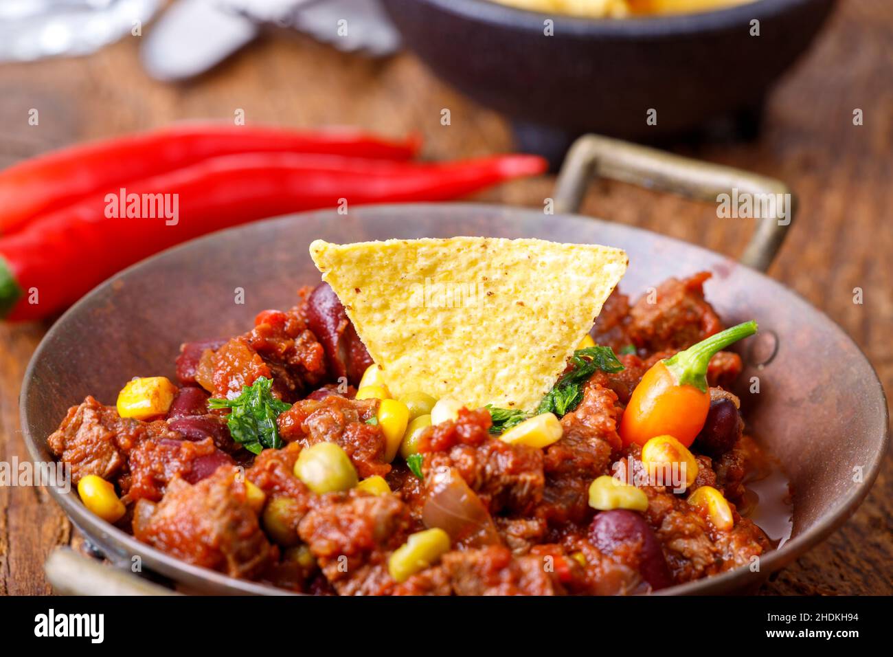 Chili con Carne, mexikanische Küche, Chili con Carnes, mexikanische ...