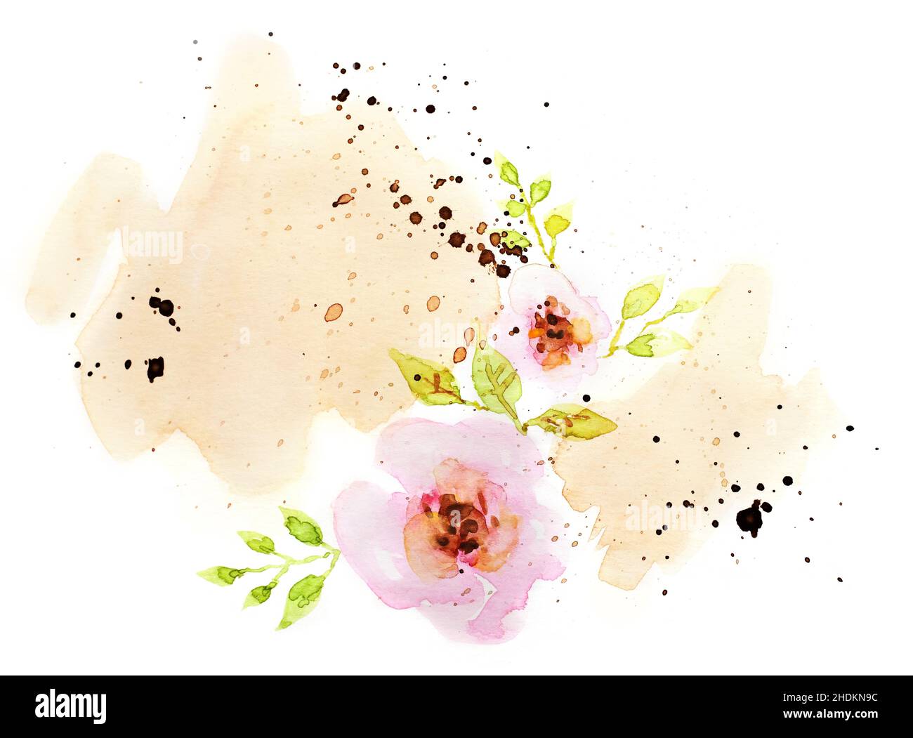 Blumen Designs Ausgeschnittene Stockfotos und -bilder - Alamy