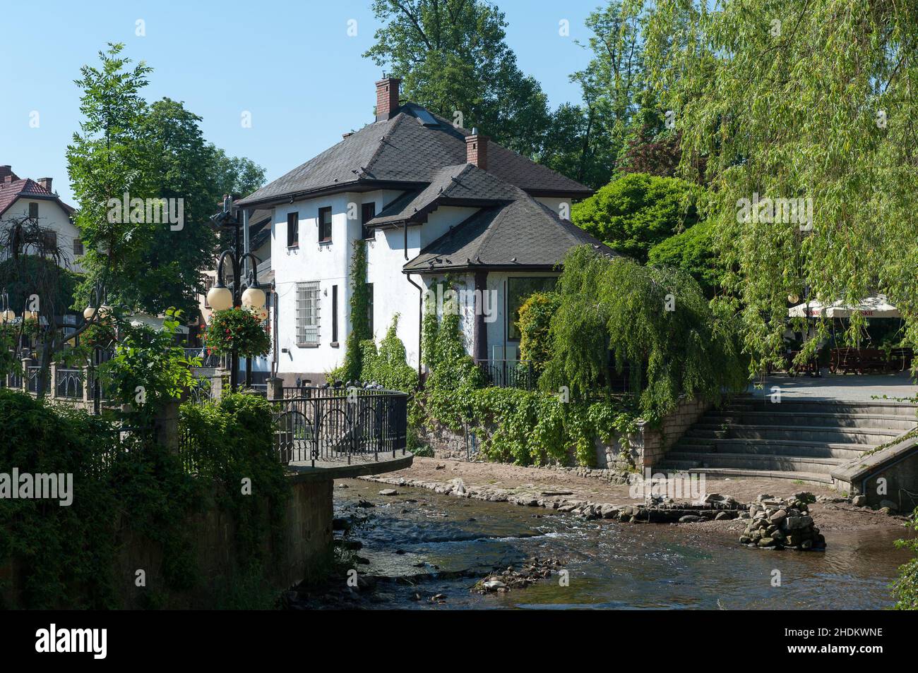 Polanica-Zdrój, Kreis Klodzko, Woiwodschaft Niederschlesien, Polen Stockfoto