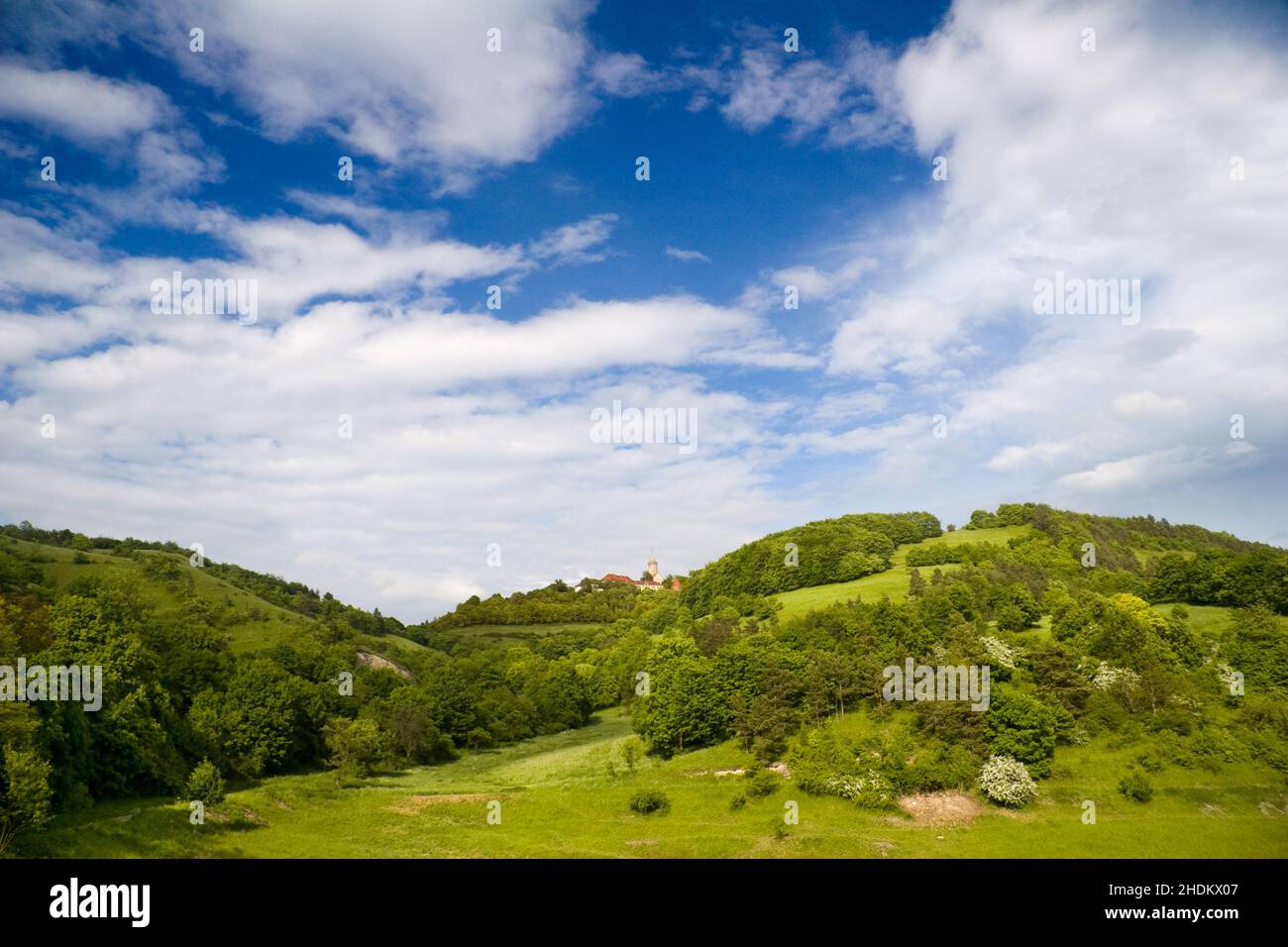 Seitenroda, leuchtenburg, thüringen, seitenrodas, Leuchtenburgs, Thuringien Stockfoto