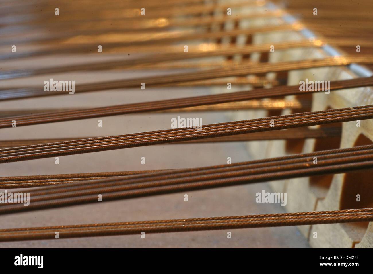 Saiteninstrument, Hackbrett, Salzburger Hackbrett, Saiteninstrumente Stockfoto
